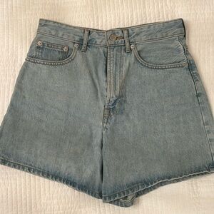 Everlane jean shorts